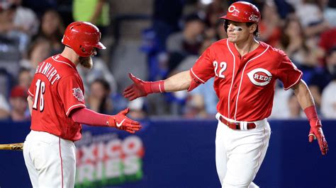 Cincinnati Reds and St. Louis Cardinals play in game 2 of series