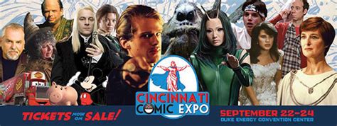 Join the Cincinnati Comic Expo at DECC! Meet comic cr
