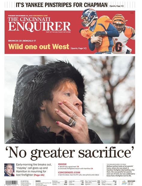  The e-Edition is a digital version of the daily newspaper that lets you access the archives, share and save articles, and listen to audio stories. You need to be a subscriber to The Enquirer to enjoy the e-Edition and its extra features. . 