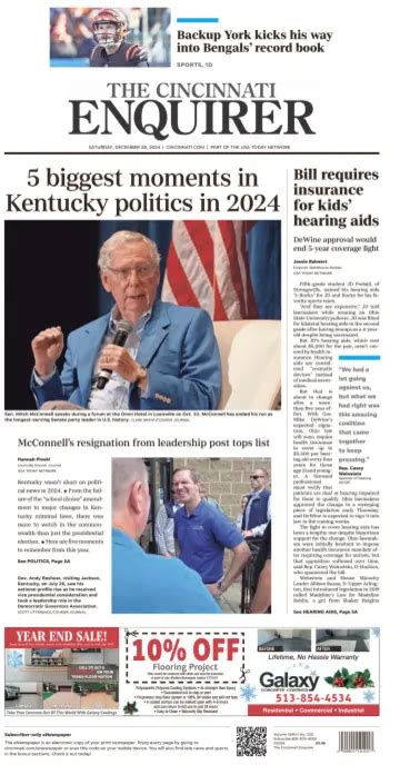 Cincinnati enquirer subscription.  We also provide tools to help businesses grow, network...