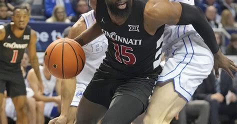Cincinnati rallies past No. 12 BYU 71-60 for 1st Big 12 victory in conference debut