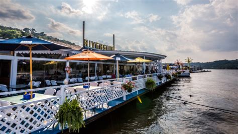 Cincinnati restaurants on the river. Find us by car. 4609 Kellogg Avenue Cincinnati, OH 45226. Find us by boat. NAV: 39° 5′ 8” N 84° 25′ 40″ W 