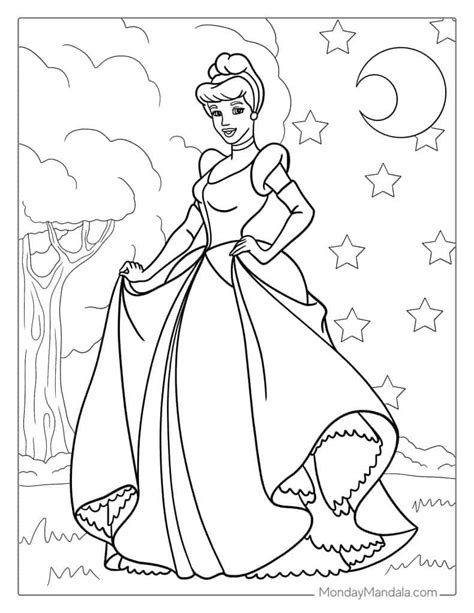 Cinderella Coloring