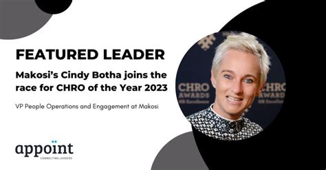 Cindy Botha - VP People Ops & Engagement - Makosi