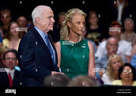 Cindy McCain, left, wife of Republican presidential candidate, Sen ...