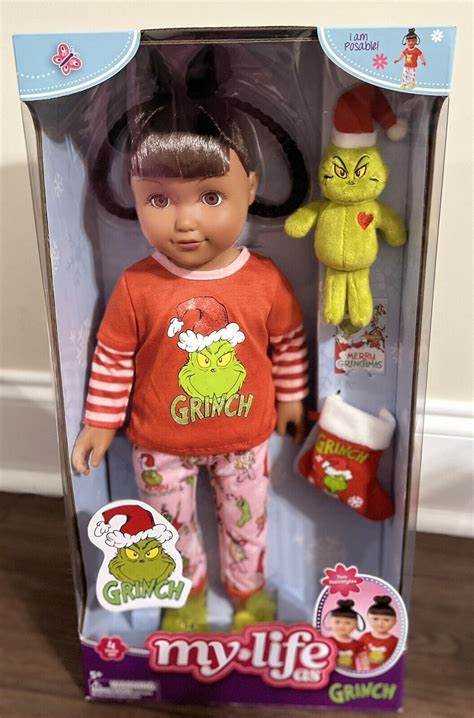 Cindy Lou My Life as Grinch Doll 18” Brunette/Brown Eyes, Flap Book & 2 Outfits . Opens in a new window or tab. Brand New. C $171.15. skybluepsc_6 (132) 100%. Buy ... . 