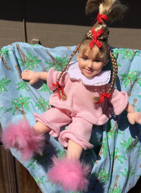 Deck your home or treat a child to nostalgic Grinch plush! Cindy Lou Who Plush has an adorable shape with a soft pink dress, bright hair, and a cute red bow .... 