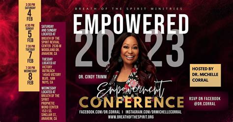 Cindy trimm conference 2023. Overseer of Administration for CCFM Pastors. 1500 13th Avenue. Columbus, GA 31901. (706) 507-7248 (Office) gbw_bcwc@knology.net. Worship Location. The Door of Hope Worship and Ministry Center. 401 Martin Luther King … 