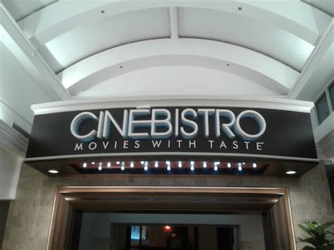 FL (17 Locations) CMX Brickell Dine-In 701 S Miami Avenue, Miami, FL 33130. In-theater dine-in service, full bar & lounge, reserved recliner seating, 3D, Dolby Atmos, PLF, ADA/CC/ALD. Age policy. more info showtimes. CMX CinéBistro CityPlace Doral 3450 NW 83rd Ave Ste 212, Doral, FL 33122.. Cinebistro sarasota closing