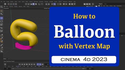 Cinema 4D Paint Vertex Map