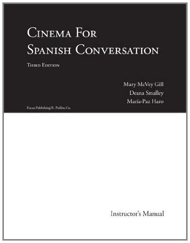 Cinema for spanish conversation instructor manual. - The beauty pageant manual a complete training guide.