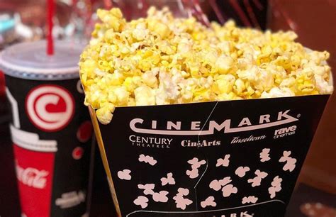 Cinemark Popcorn Price