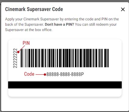 Cinemark supersaver code and pin. Things To Know About Cinemark supersaver code and pin. 