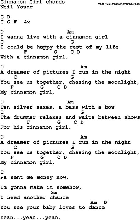 Cinnamon girl lyrics. Things To Know About Cinnamon girl lyrics. 
