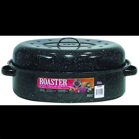 Cinsa 319792 Granite Ware 15 to 18 Pound Oval Roaster With …