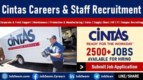 Career Home; About Us . Why Work at Cintas; Military and Veteran; Campus Recruitment; Cintas Cares; Benefits; Job Categories . Campus Recruiting Jobs; …. 