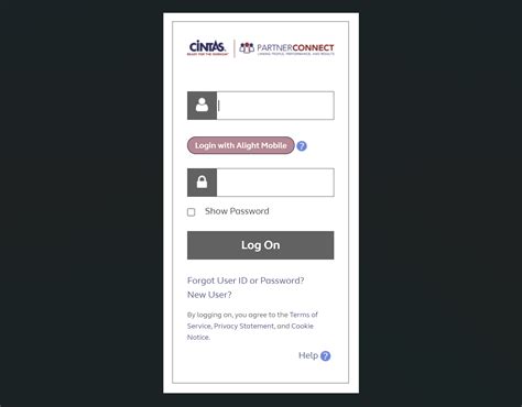 Cintas Partner Connect Login Alight is a web-based tool that provides Cintas partners with access to the tools they need to sell more, service faster and grow their business. The system allows users to manage all of their customer information in one place, allowing them to focus on what really matters – providing world-class service.. 