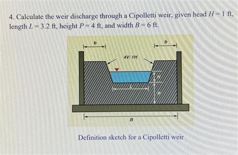 Cipolletti Weir Calculator - Washington State University