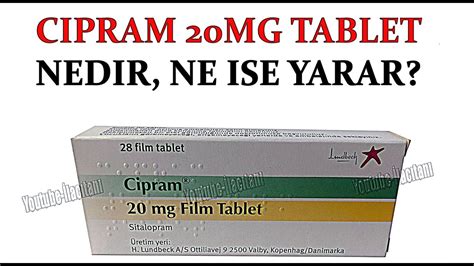 Cipram 20 mg nedir