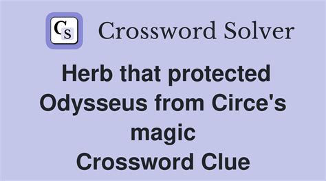 Circe. - Crossword Clue Answers - Crossword Solver