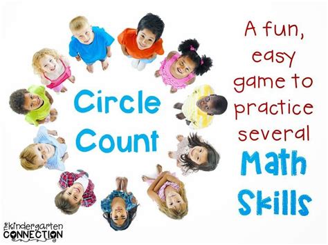 Circle Count A Fun Game to Practice Math Skills! Math activities