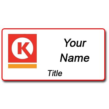 Circle K Name Badges / Name Tags - namebadgesandbuttons.com