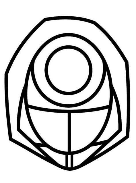 Circle Mask Squid Game Coloring Pages Squid Game Coloring Pages Coloring Pages For Kids