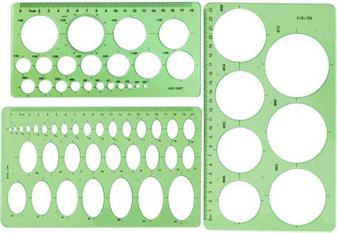 Circle Templates For Drafting