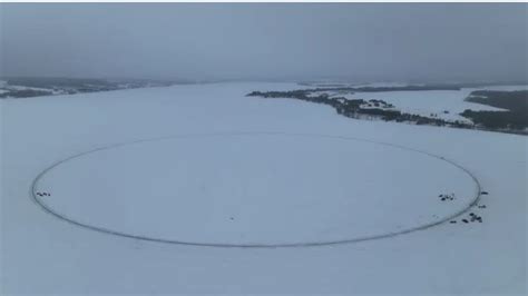 Circle back: Maine claims biggest ice disk, at 1,776 feet