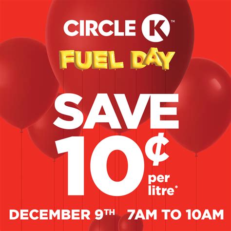 Feb 7, 2024 · Circle K stores will also hand out fuel discount cards for an additional 10 cents off. The card will be good throughout 2024 if not used that day. Circle K will also offer hot dogs for $1 at ... 