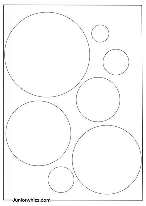 Circles Coloring Pages
