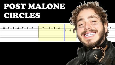 Circles Easy Guitar Tutorial [w/ Chords] Post Malone YouTube