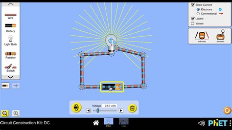 Circuit phet. Build and test your own DC circuits with a virtual electronics kit. Learn about voltage, resistance, current, and Ohm's law. Switch between schematic and realistic views. 