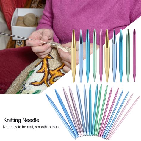 Circular Knitting Set Interchangeable Tips, Plastic Needles eBay