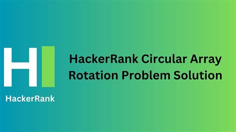 Circular array rotation hackerrank solution in python. .  <a href=https://onlineindia.ru...
