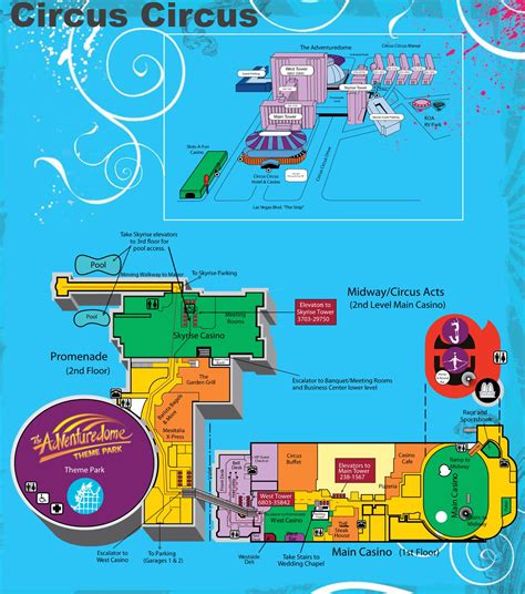 Circus circus map. View the Circus Circus Map and find your way around the casino floor and the hotel's rooms. 