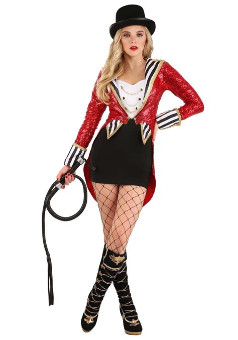 Women's Circus Ringmaster Costume Halloween Cosplay Tassel Leotard Bodysuit for Party Stage Shows. 5.0 out of 5 stars 2. $21.35 $ 21. 35. $6.99 delivery Mar 1 - 15 +4 colors/patterns. VNVNE. Women's Gothic Steampunk Corset Halloween Costume Coat Victorian Tailcoat Jacket. 4.2 out of 5 stars 1,657.. 
