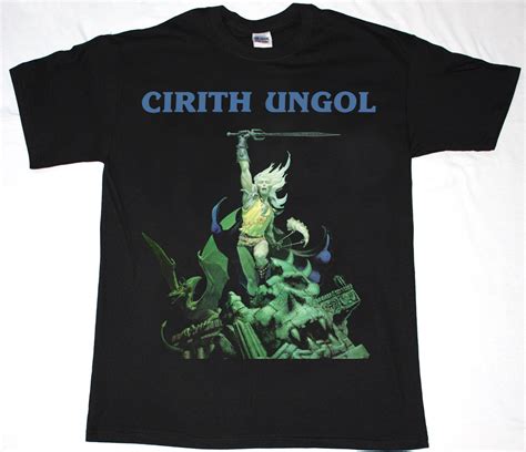 Cirith Ungol band t shirt metal Frost and Fire eBay