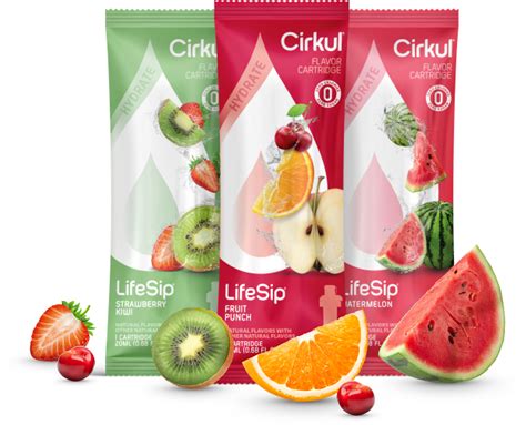 Frequently bought together. $3.74. Cirkul LifeSip Blueberry Grape Flavor Cartridge, Drink Mix, 1-Pack. 146. Now $24.98. $37.50. Cirkul 22oz White Stainless Steel Water Bottle Starter Kit with Blue Lid and 2 Flavor Cartridges (Fruit Punch & Mixed Berry) 1256. $1.34.. 