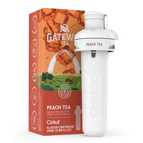 It’s bold. It’s sweet redefined. Take a refreshing, slow-sipping walk through the Deep South with this sweetest-of-sweet teas and enjoy every moment. This Gateway Tea Flavor Cartridge is enhanced with energy and has zero sugar, zero calories, and no artificial flavors or colors. We understand that drinking enough water can be challenging.