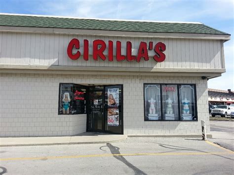 Columbus, OH. 88. 734. 3986. Apr 3, 2018. First to Review. An adult novelty store in an older part of Dayton. Despite the outside appearances of the strip mall (and the fact that it's located next to a Dollar Tree), the inside of Cirilla's is pretty nice. There's lot of natural lighting (no creepy "blacked out" windows here), and the rest of ....