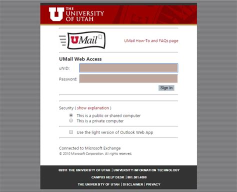 UMail is the official form of communication at the University of Utah. All University students, faculty, and staff receive a free email account from the @utah.edu domain and/or a departmental email address (e.g., @law.utah.edu, @business.utah.edu, etc.).. 