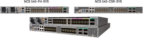 Cisco NCS 540 Fronthaul Router Portfolio At-a-Glance - Cisco