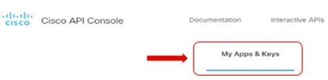 Cisco api console login.  Click New API Credential, enter the Applicati...