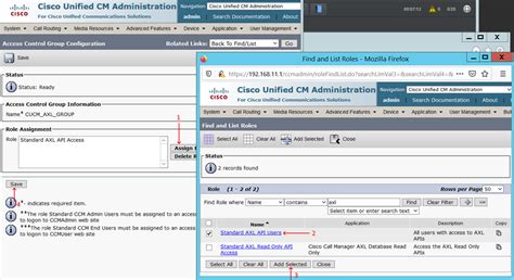 Cisco axl api documentation.  CUCM > User Management > Application User &gt...