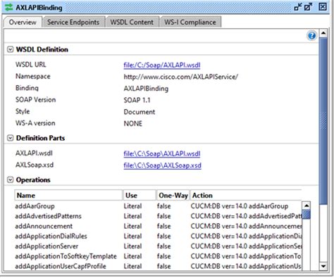 Cisco axl api documentation. xsd, axlmessage.  The Create an AXL Service Account St...