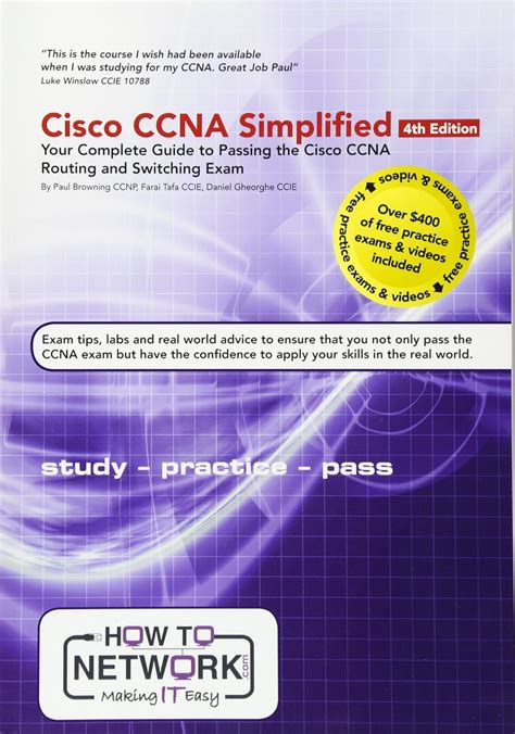 Cisco ccna simplified your complete guide to passing the cisco ccna routing and switching exam. - Beispiel einer vorlage für eine bedienungsanleitung.