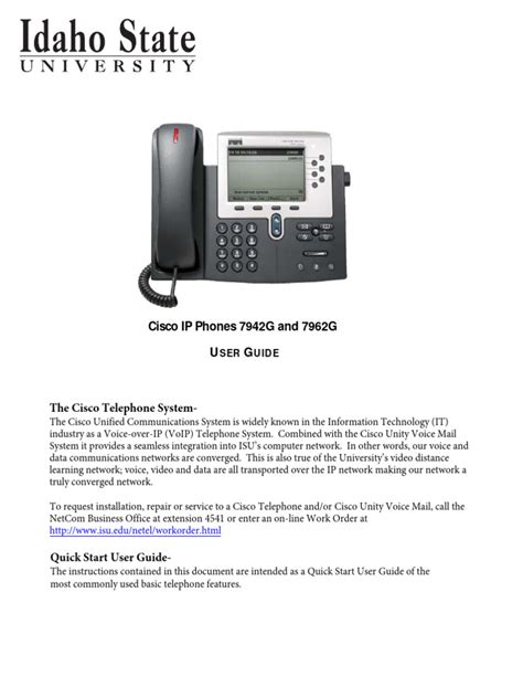 Cisco ip phone 7942g user guide. - Discover dinnertime your guide to building family time around the.