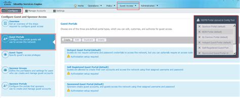 Cisco ise web portal not working.  Explore alternative lab solutions using Packet Trace...