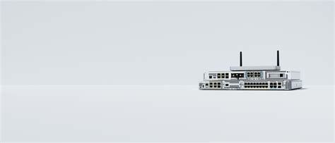 Cisco isr800.  Intended for small to medium sites, it provides a flexible array The Cisco Router...